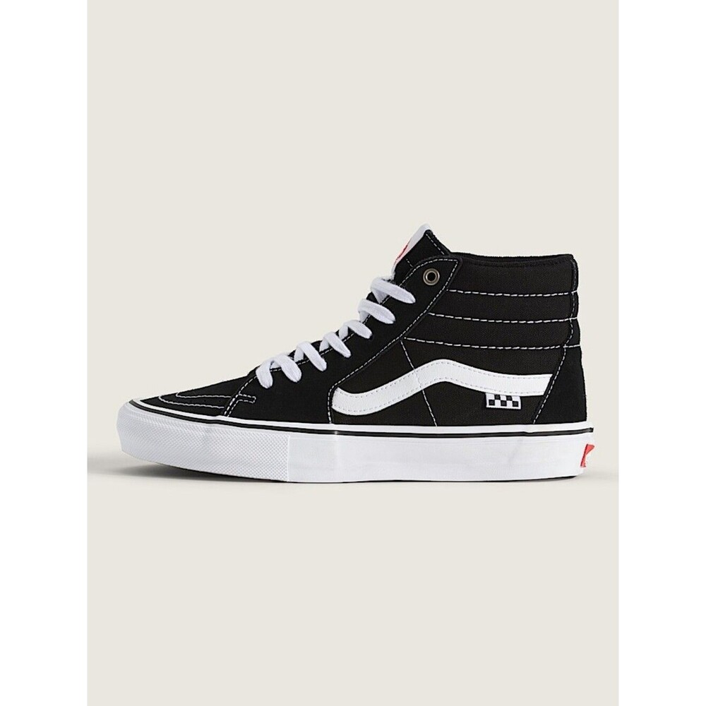 Vans Sk8-Hi Sneakers - Size 6 Mens - Black & White
